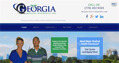 Desktop Screenshot of ga-health-insurance.com